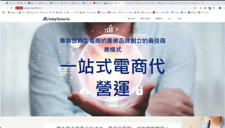 假電商網站。警方提供