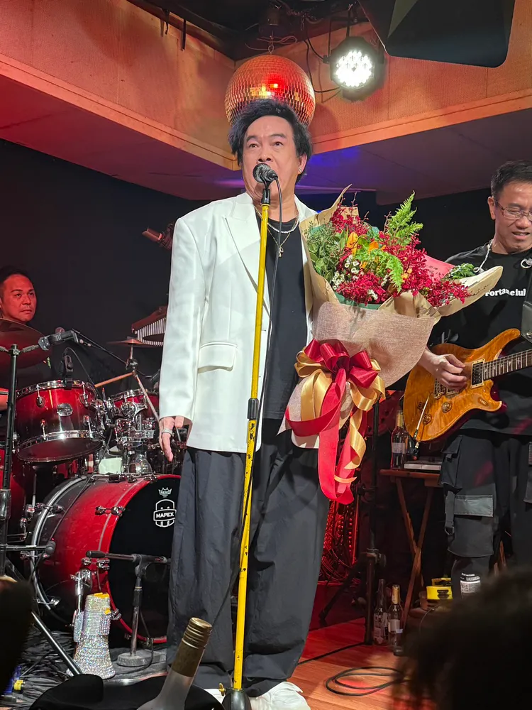 康康日前於EZ5開唱，2小時演出無冷場。吳申梅提供