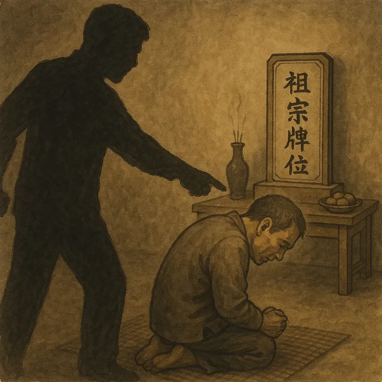这款逆子!父亲节请老爸吃拳头还逼跪祖宗牌位 警察来了还嚣张下场曝光
