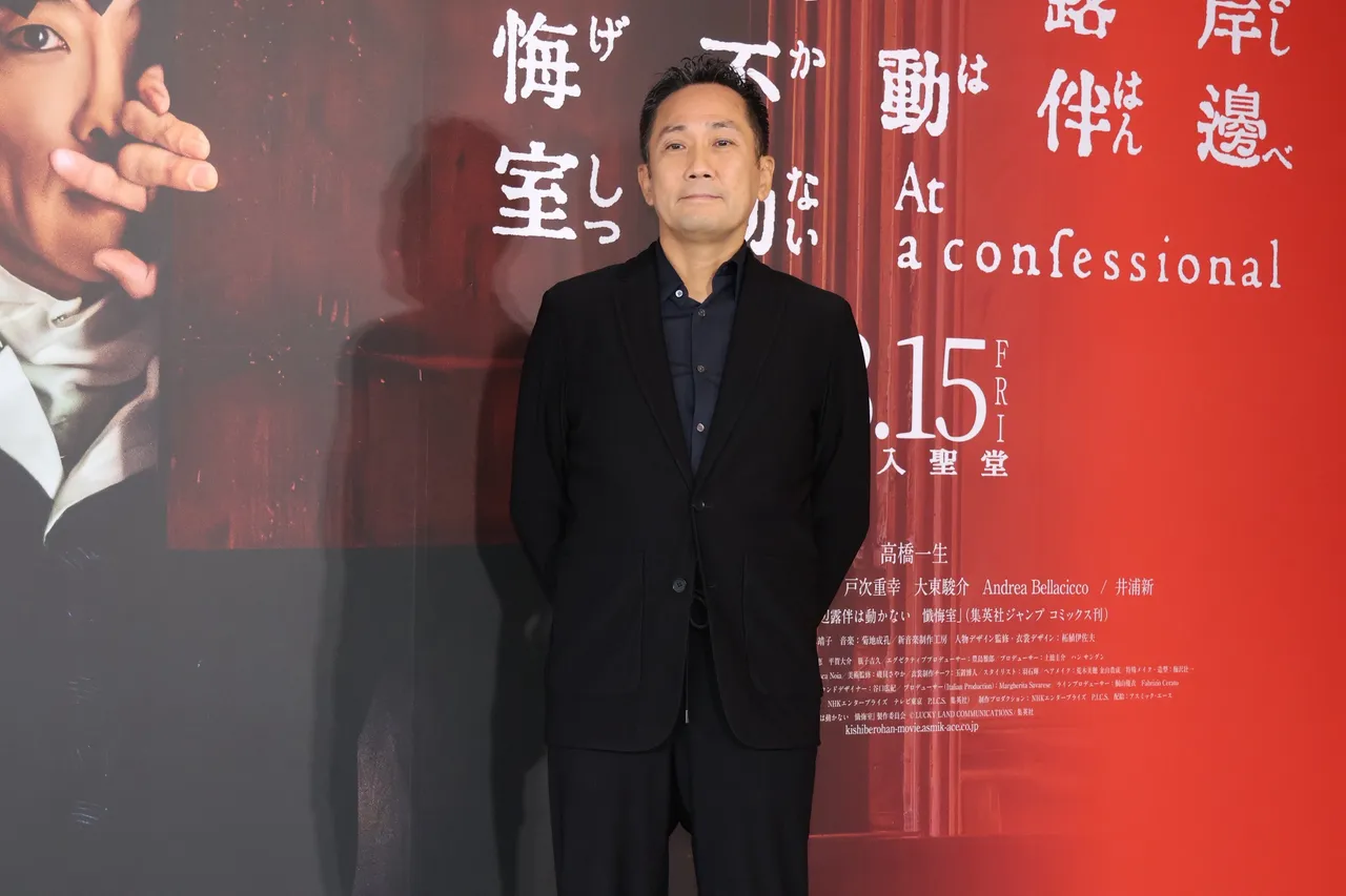导演渡边一贵希望下次来台拍《岸边露伴》系列。庄宗达摄