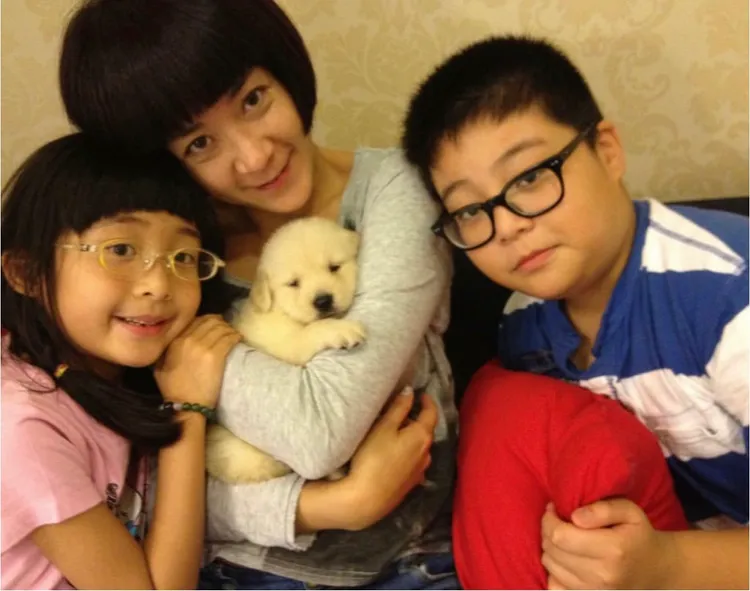 梓蛋小時候的可愛模樣。翻攝梓蛋IG