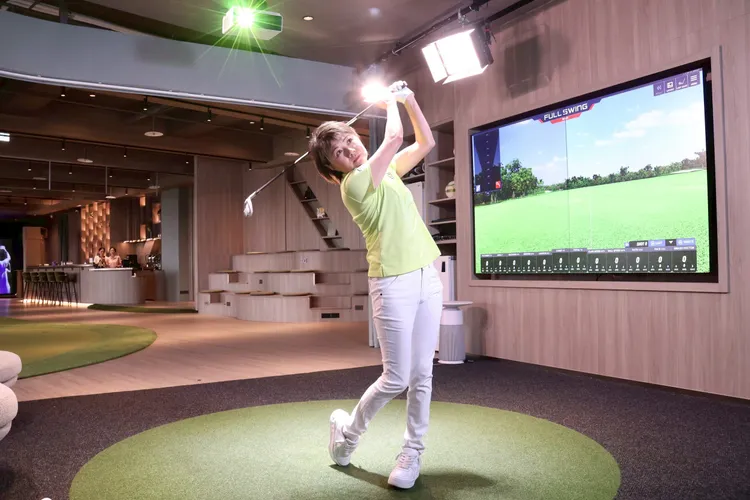 北投國華高爾夫俱樂部副董事長何麗純。莊宗達攝