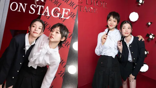 《影后》閨蜜「重修舊好」 林廷憶、詹子萱抹Dior合體跑趴
