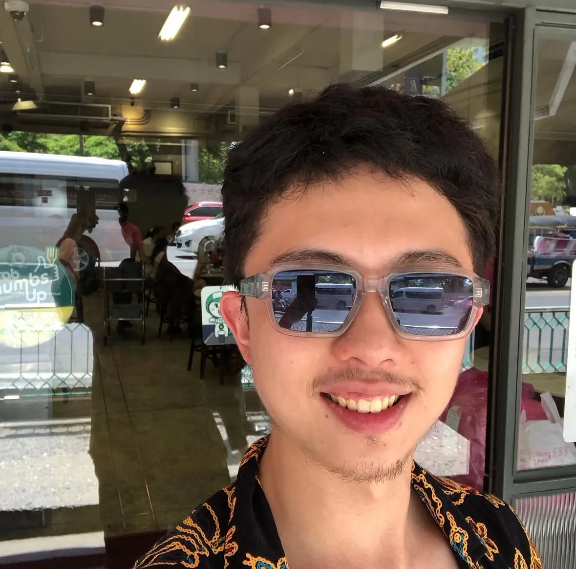 孙安佐护现任女友杰尼酱。翻摄自孙安佐IG
