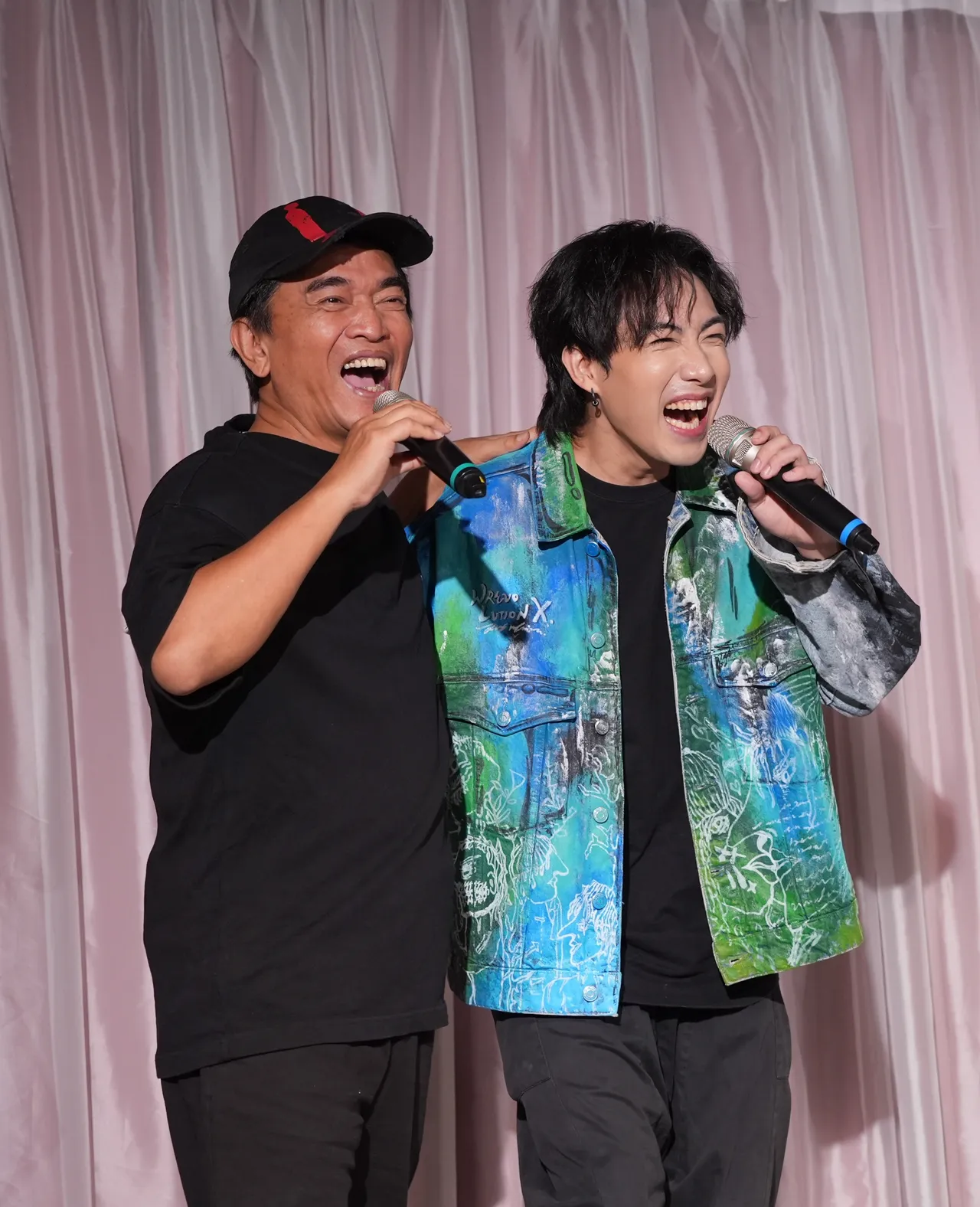 吴宗宪力挺新人陈守恩。娱乐中心摄