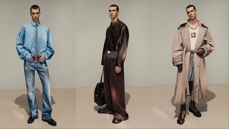 Acne Studios 2025秋冬男裝系列。品牌提供