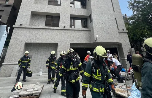 北市士林區工地7人吸入「揮發性氣體」全送醫!現場封鎖中