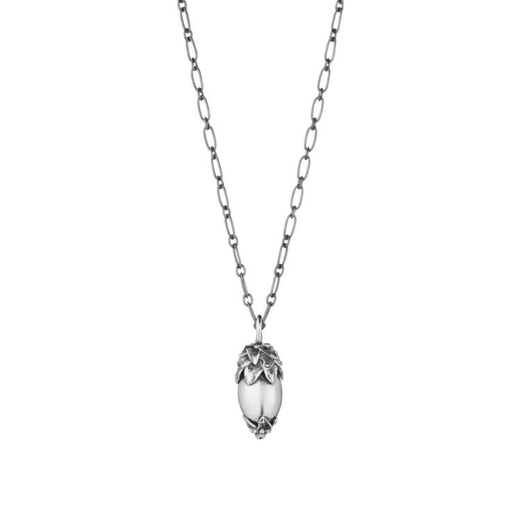 喬治傑生HERITAGE系列2026年度純銀項鍊，9000元。品牌提供