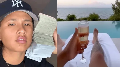 她真的没在「卖」!长腿正妹邮差炫富 「代价」很高昂