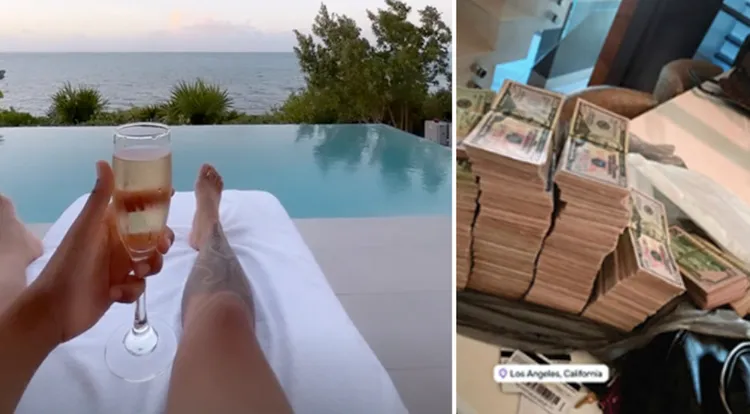 瑪格達蜜特高調炫富，被檢調機關查獲。翻攝LAJusticeDepartment