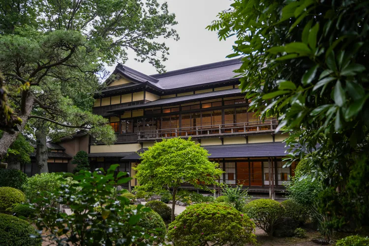 建於1937年的舊料亭金勇，是當年能代繁榮一時的歷史見證。田欣雲攝影