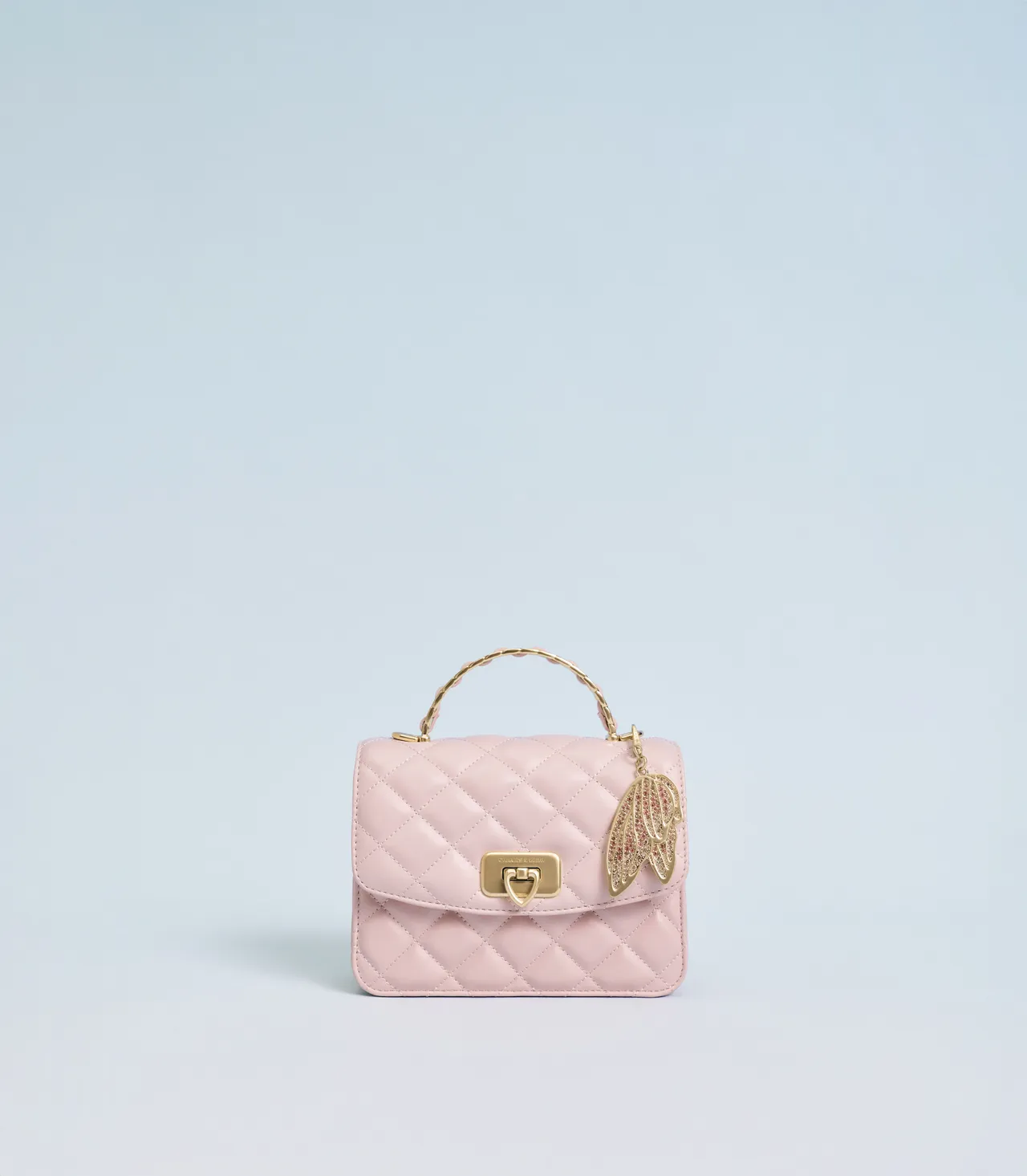 CHARLES & KEITH七夕Cressida 菱格手提包,2990元。品牌提供