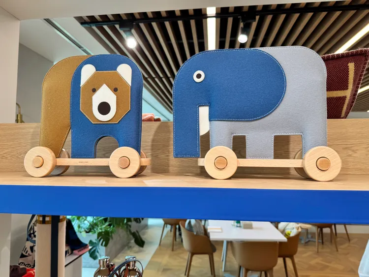 愛馬仕2025秋冬配件。張家玲攝