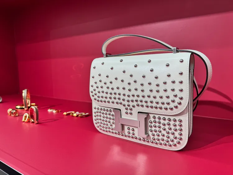 愛馬仕2025秋冬配件。張家玲攝