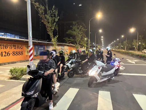 青少年凌晨車聚擾人 壢警快打部隊區域聯防攔查