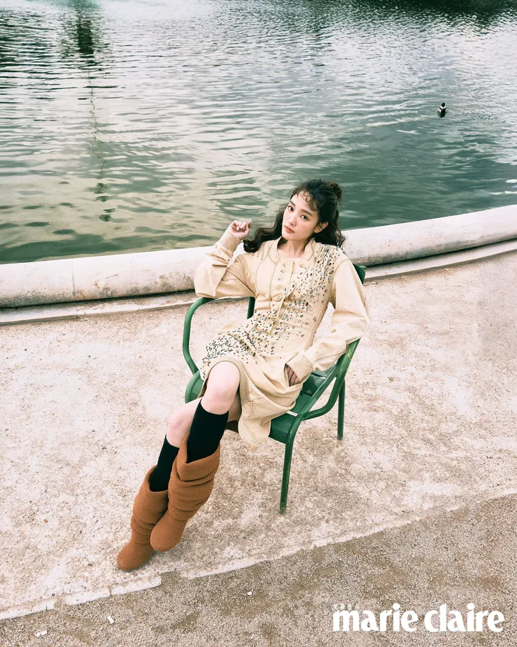 王淨拍攝《Marie Claire美麗佳人》封面。《Marie Claire美麗佳人》國際中文版提供