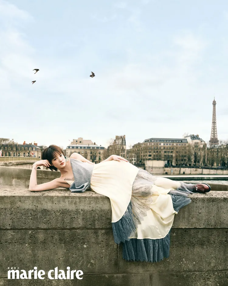 王淨拍攝《Marie Claire美麗佳人》封面。《Marie Claire美麗佳人》國際中文版提供