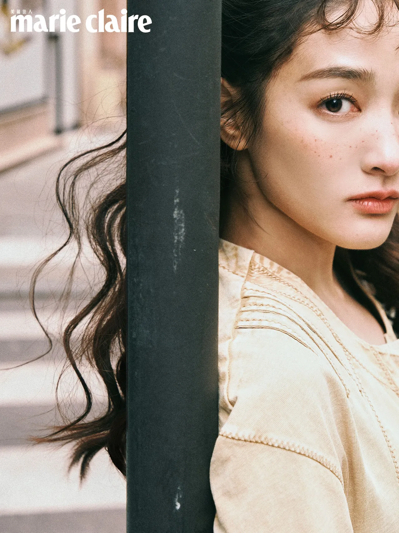 王净拍摄《Marie Claire美丽佳人》封面。《Marie Claire美丽佳人》国际中文版提供