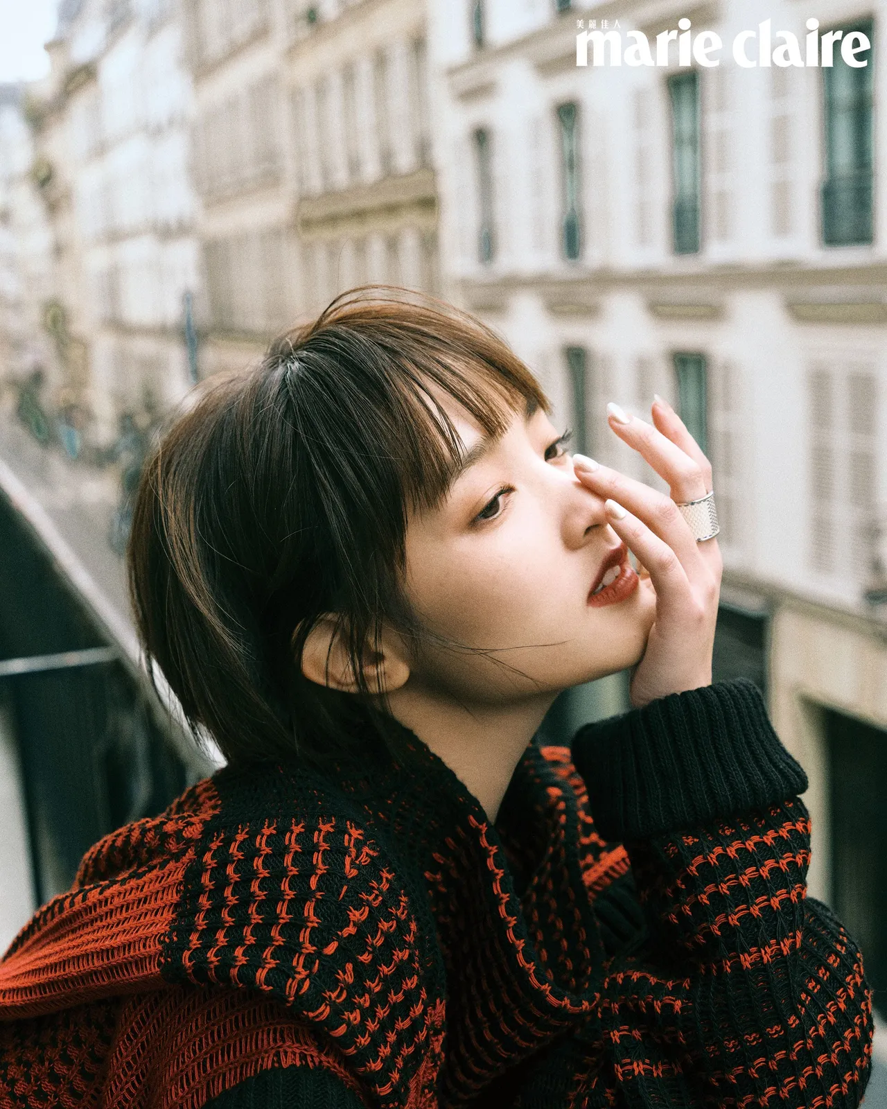 王净拍摄《Marie Claire美丽佳人》封面。《Marie Claire美丽佳人》国际中文版提供