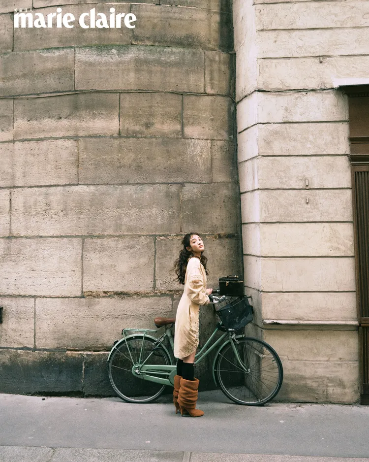 王淨拍攝《Marie Claire美麗佳人》封面。《Marie Claire美麗佳人》國際中文版提供