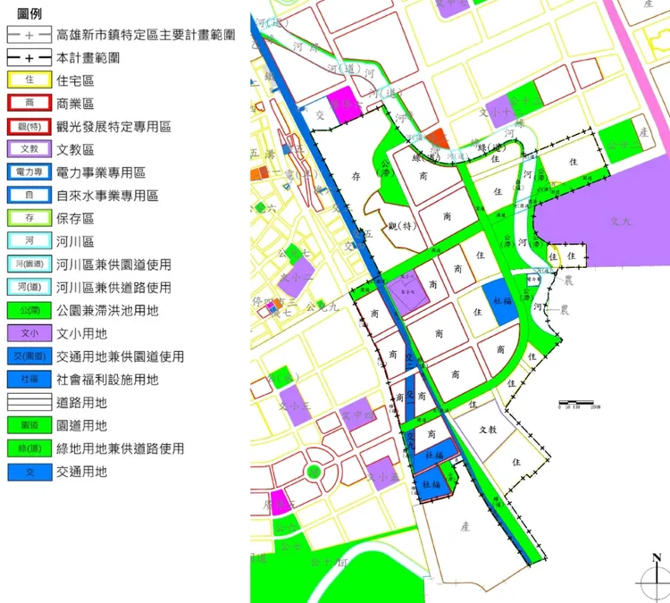 橋科三期區域範圍。內政部提供