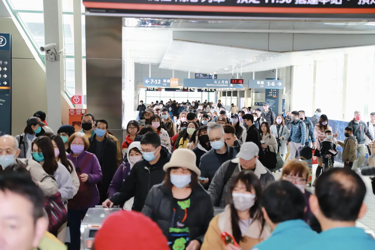 高鐵董事長史哲指出,今年預估高鐵運量更將突破8000萬人次。示意圖,資料照