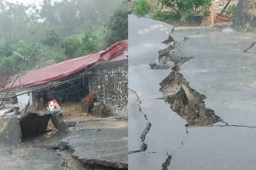 暴雨下不停!台南南化山區土石流 民宅宛如被「轟炸」2人撤離