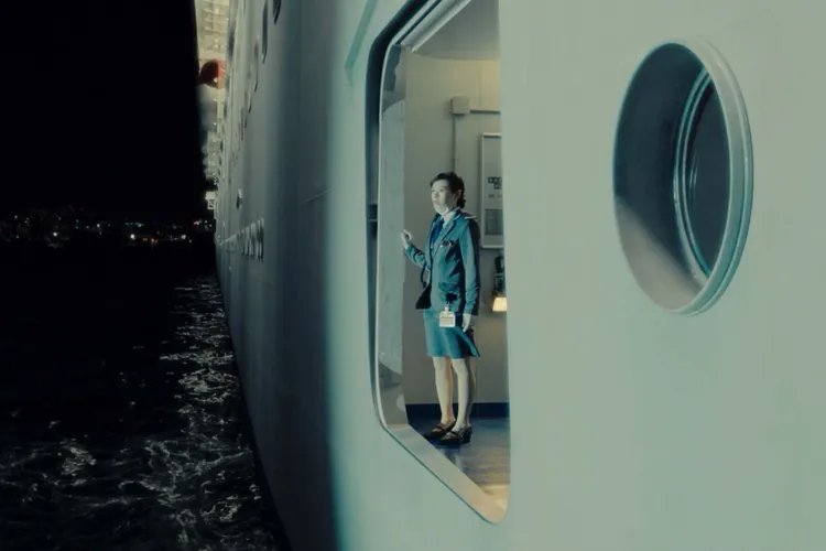 劇組神還原鑽石公主號的內部構造，但外觀只能用CG呈現。天馬行空提供