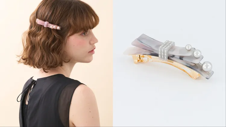 亞歷山卓珍珠階梯仕女夾，各5900元。品牌提供