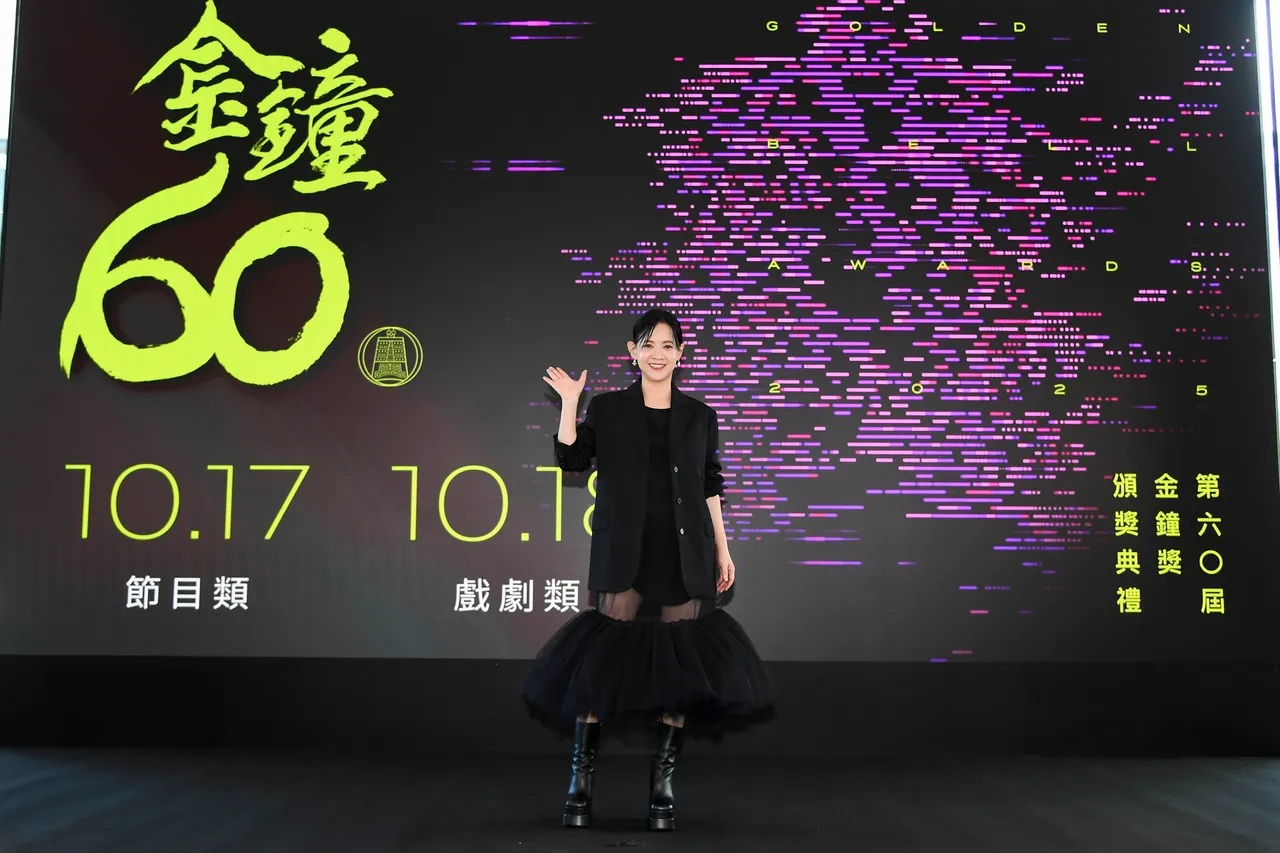 曾宝仪睽违3年接下金钟奖主持棒。三立提供