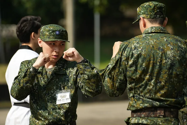顏佑庭壓力爆棚。台視提供