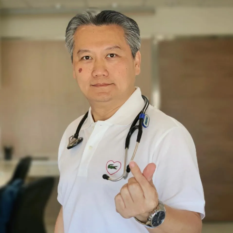 陳志金透露兒子追隨他的腳步,走上學醫之路。翻攝陳志金臉書