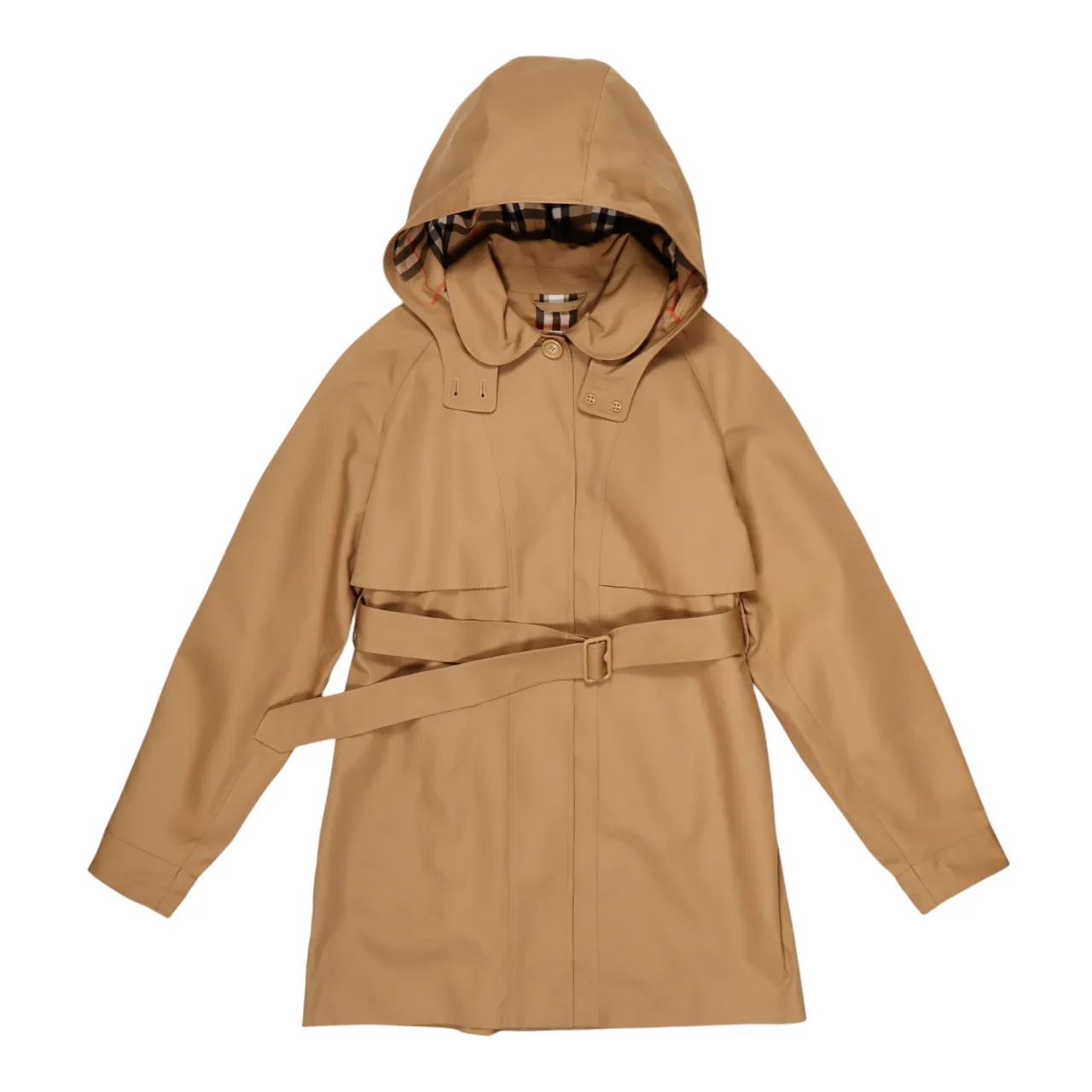 Burberry Kids连帽风衣外套,2万7900元。微风提供
