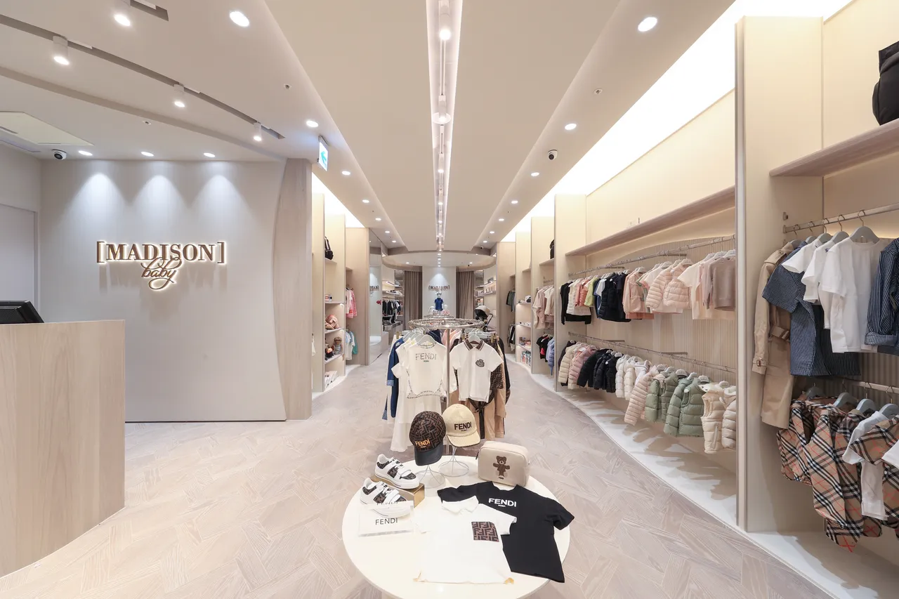 babyMADISON新店以「精品欧式童装回廊」为核心概念。微风提供