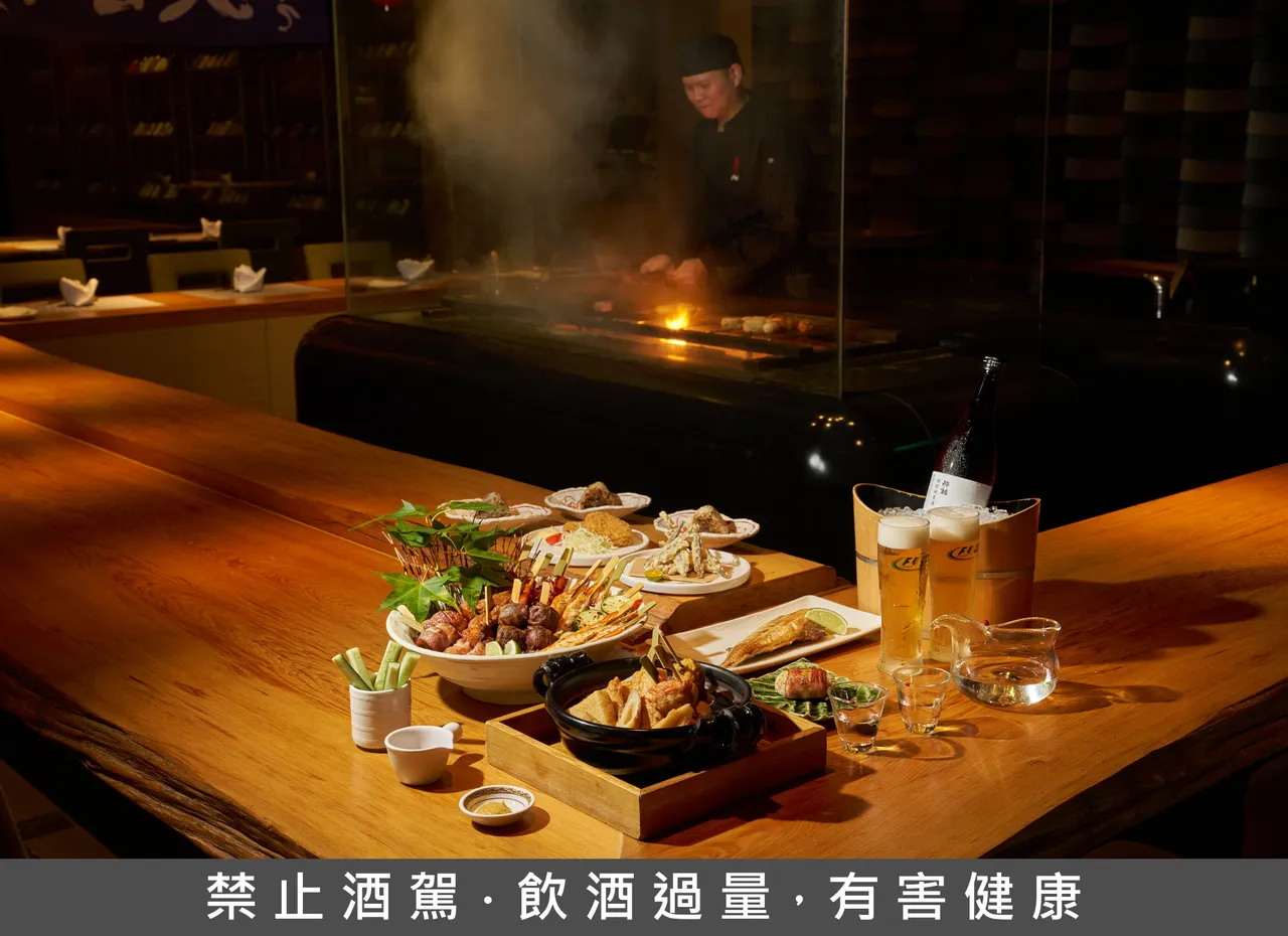 晴山日本料理现有铁板烧、寿司,近期又有「夏祭屋台」活动提供烤物及关东煮。美福大饭店提供