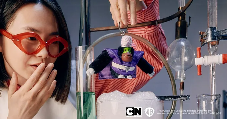 反派魔人啾啾以萌化造型驚喜現身。品牌提供
