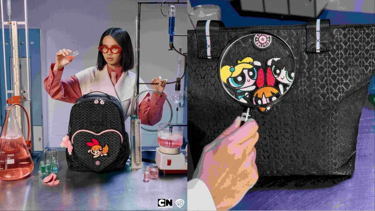 系列包款延續品牌輕盈、耐用、防潑水的尼龍材質，並將經典角色的特性融入設計。品牌提供