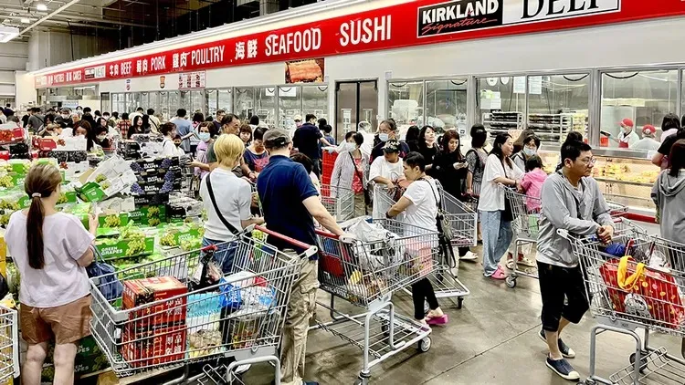 好市多商場示意圖。資料照片