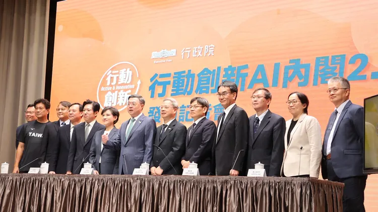 行政院長卓榮泰今率新任閣員亮相。記者葉家瑋攝