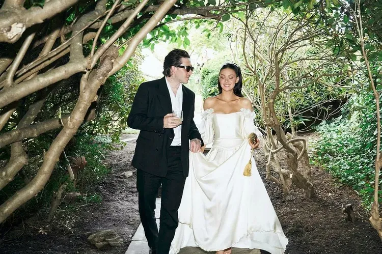 布魯克林（左）為了老婆與原生家庭形同陌路。翻攝IG