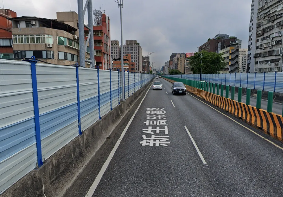 圖為新生高架橋示意圖。翻攝自Google map