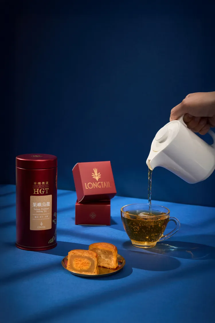 LONGTAIL X 華剛茶業聯名禮盒。業者提供