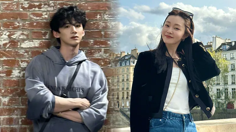 白敬亭（左）和宋軼緋聞傳了3年。翻攝白敬亭微博、宋軼微博