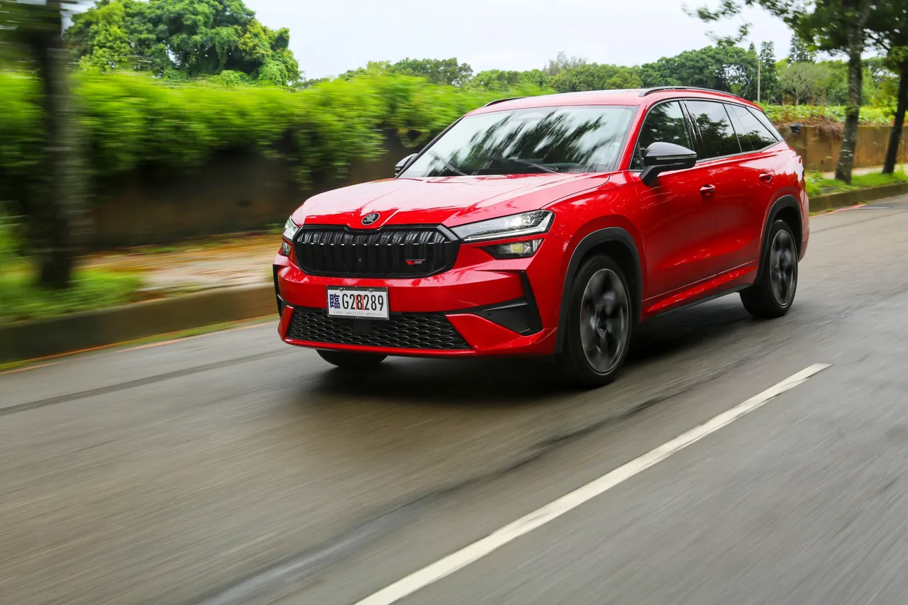 Škoda Kodiaq RS不只是交通工具,而是生活態度的延伸。林浩昇攝