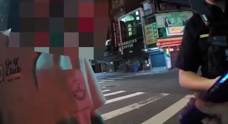 陳男酒測值高達1.4。警方提供