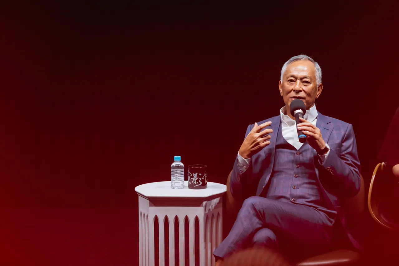 杜琪峯出席《黑社會》映後座談。國家影視聽中心提供