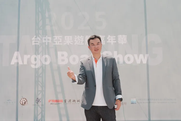 亞果遊艇開發股份有限公司董事長侯佑霖。亞果提供