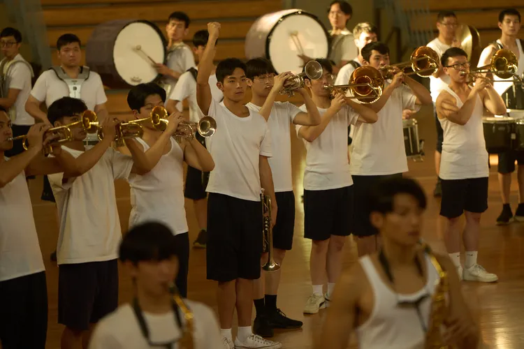 鮮肉男星練管樂。未來進行曲提供