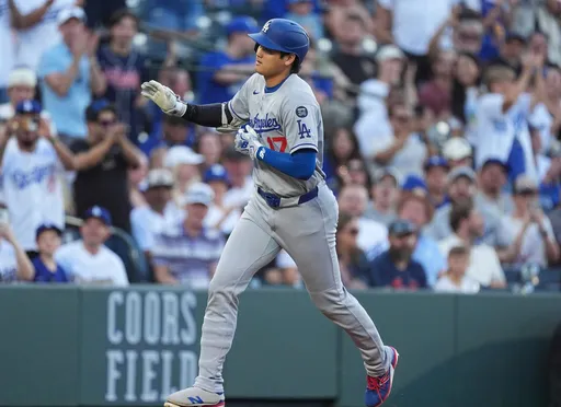 大谷翔平敲出第44轟再度並列國聯全壘打王 道奇打爆落磯扳回一城
