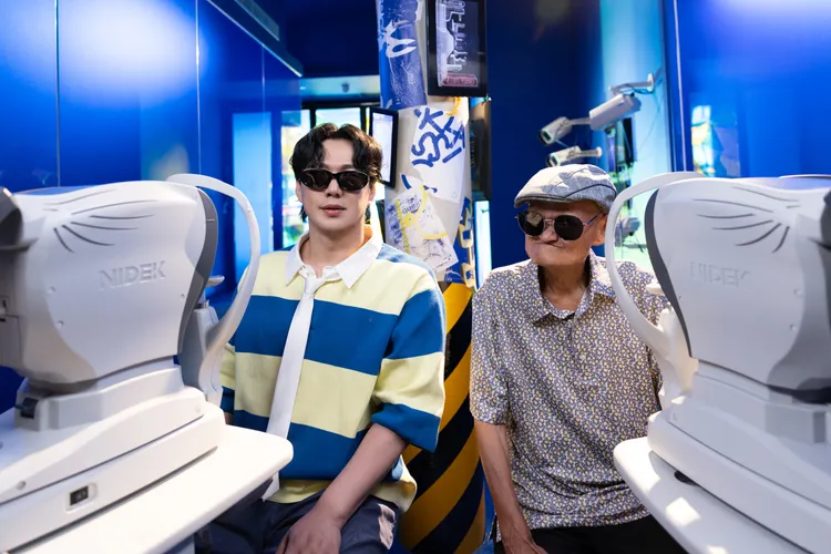 蕭煌奇與李炳輝合拍MV。華納音樂提供